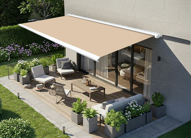 Unsere neuen Solarmarkisen überzeugen mit modernem Design und lassen sich ganz unkompliziert installieren.