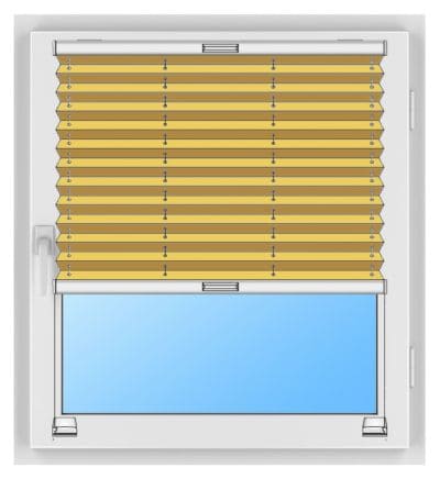 Auf den Fensterflügel geschraubt