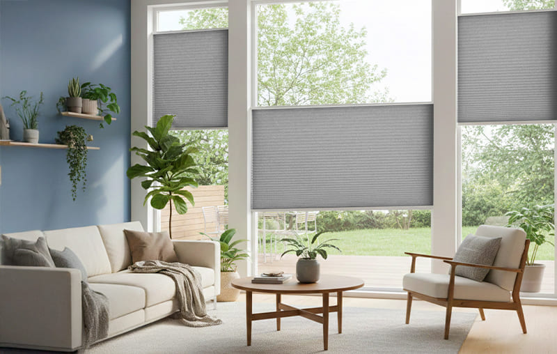 Plissee VS2 mit Plisseestoff 20 120 aus der CousiCollection