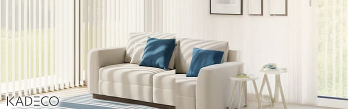 OneLine Lamellenvorhang mit Kettenzugbedienung