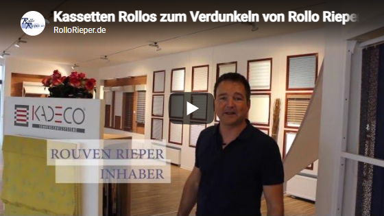 Youtube Film Vorschaubild - Kassettenrollo