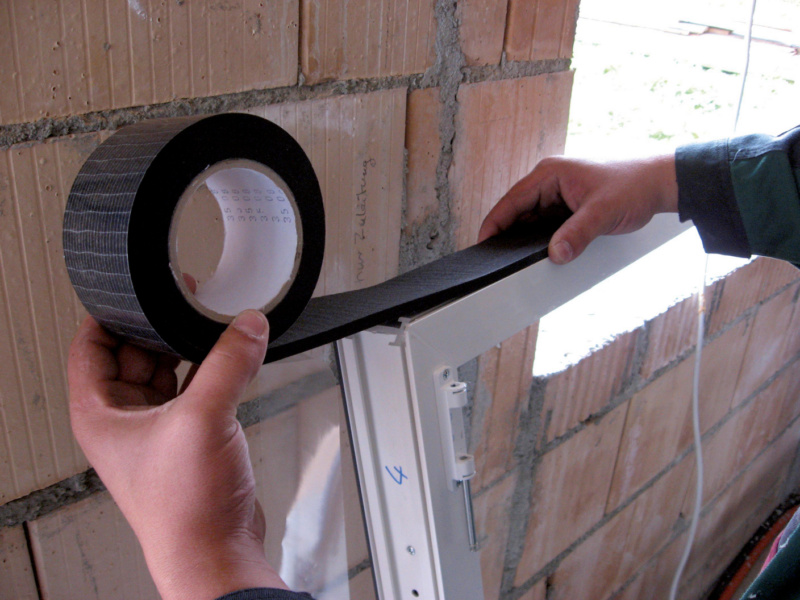 einbau fenster dichtungsband