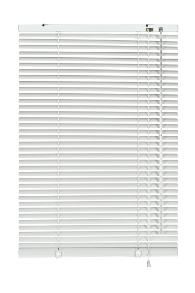 Aluminium Jalousie 25 mm, weiß, verschiedene Größen