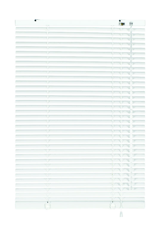 Aluminium-Jalousie mit Lamellenbreite 25 mm, weiß