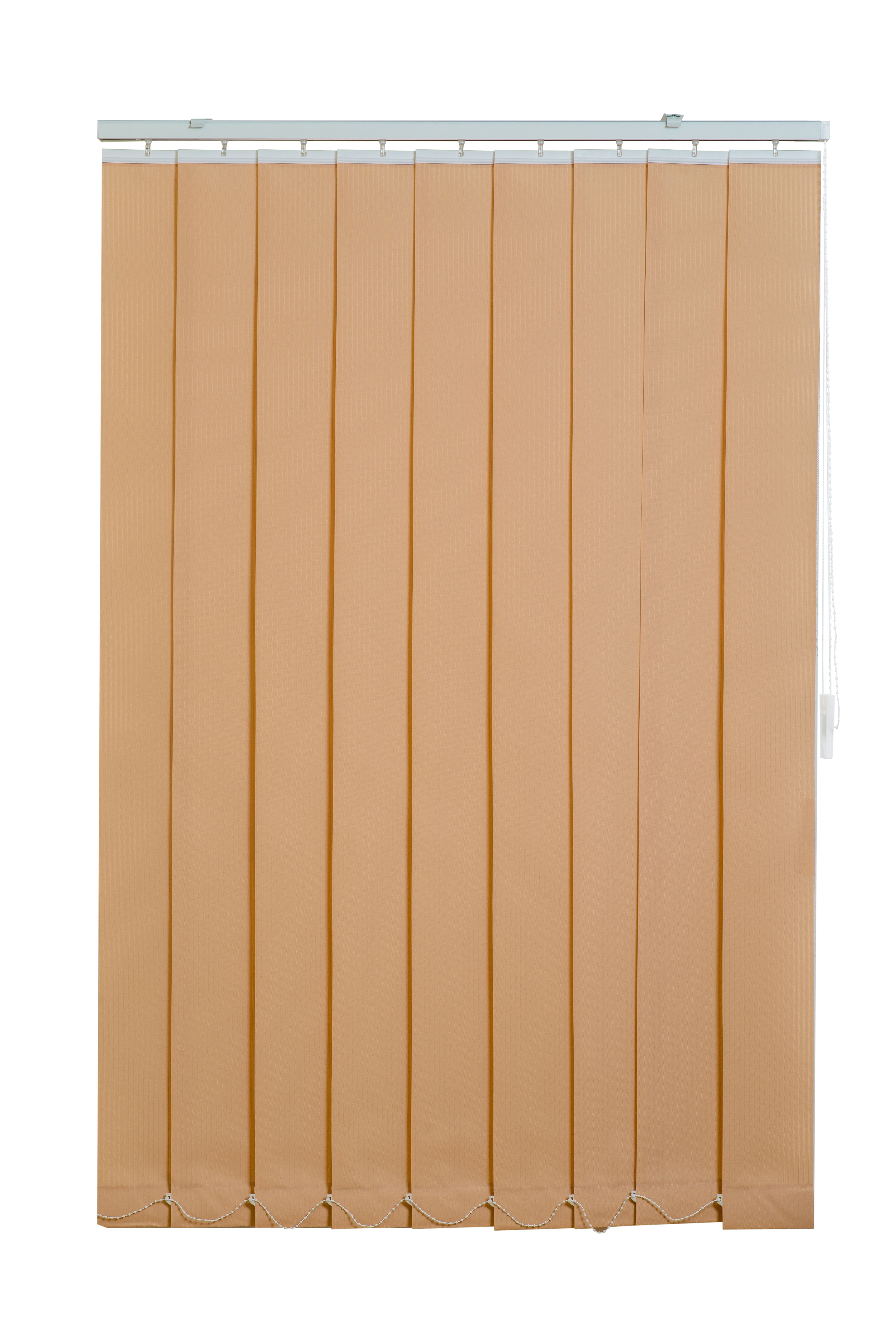 Lamellenvorhang beige