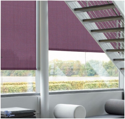 Springrollo halbtransparent, flieder