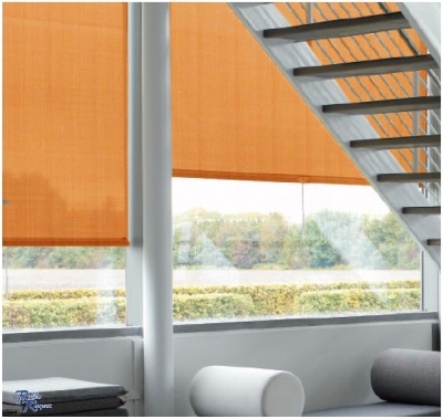 Springrollo halbtransparent, orange