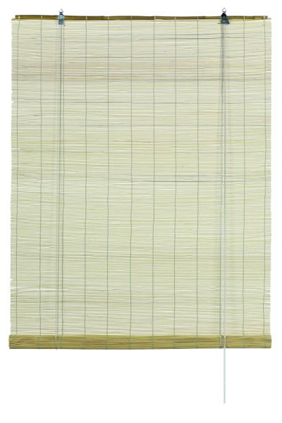 Bambus-Rollo, Roll-up, natur