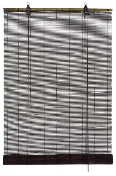 Bambus-Rollo, Roll-up, schoko